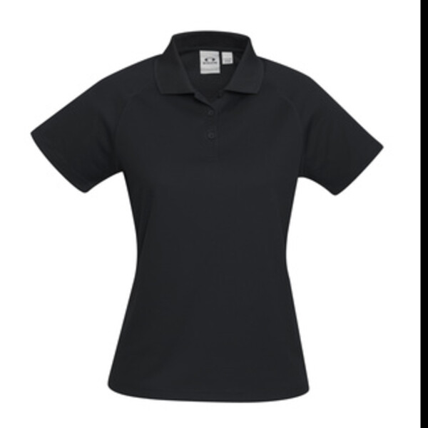 Womens Biz Collection Cooldry Sprint Polo Front
