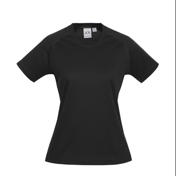 Womens Biz Collection Cooldry Sprint Polo Front