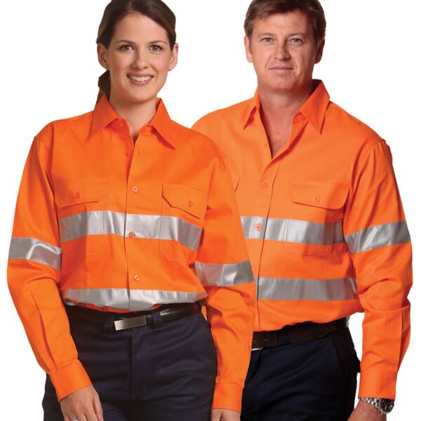 Winning Spirit Cotton Drill Safety Shirt Thumbnail